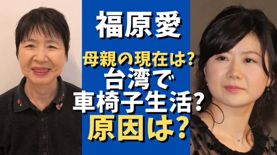 福原愛の母親は現在 台湾で車椅子生活 病気 老い その理由とは 気になるマガジンdogyear