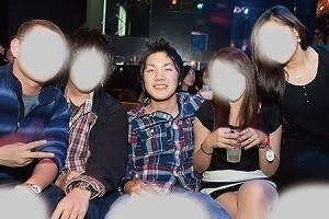 小室圭さんがの飲み会に参加している画像