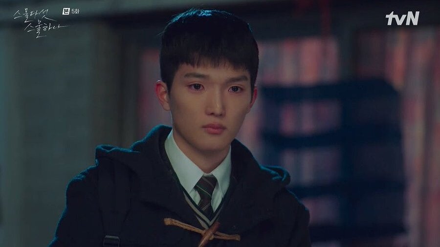 韓国ドラマ『二十五、二十一』に登場するイジンの弟の画像