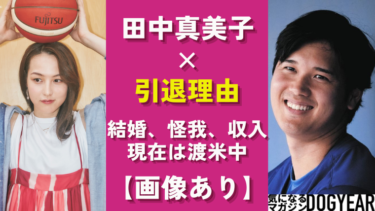 田中真美子のバスケ引退理由は？結婚、怪我、収入？現在は渡米
