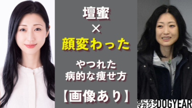 壇蜜「やつれた」「痩せすぎ」心配の声!激やせの理由とこれかれについて